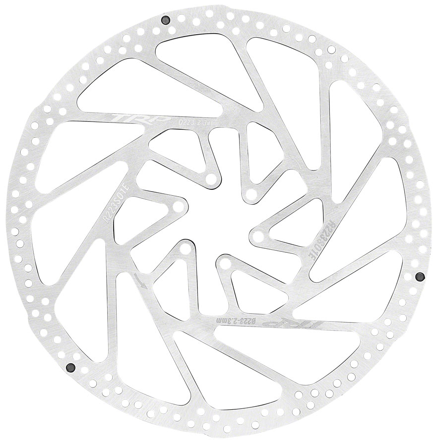 TRP R1 Disc Brake Rotor - 223mm, 6-Bolt, 2.3mm, Rust Blocker Treatment, Silver 