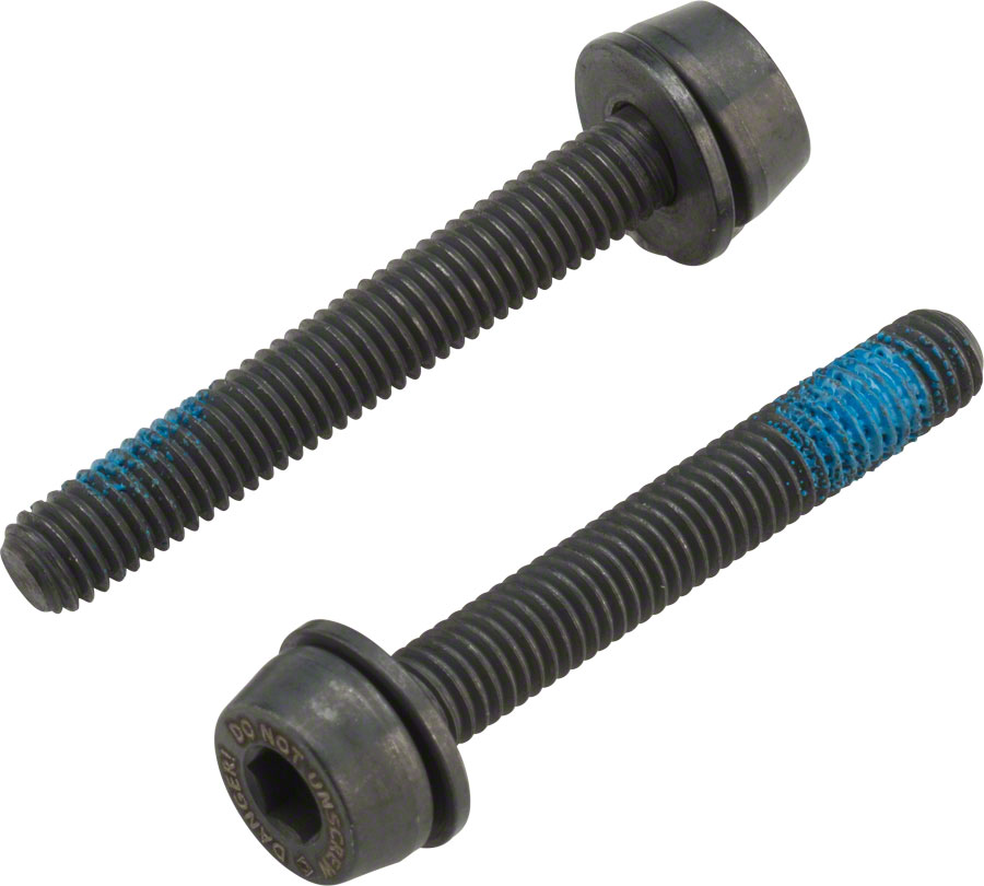 Campagnolo H11 Disc Caliper Mounting Screws, 2x34mm, for 25-29mm Rear Mount Thickness






