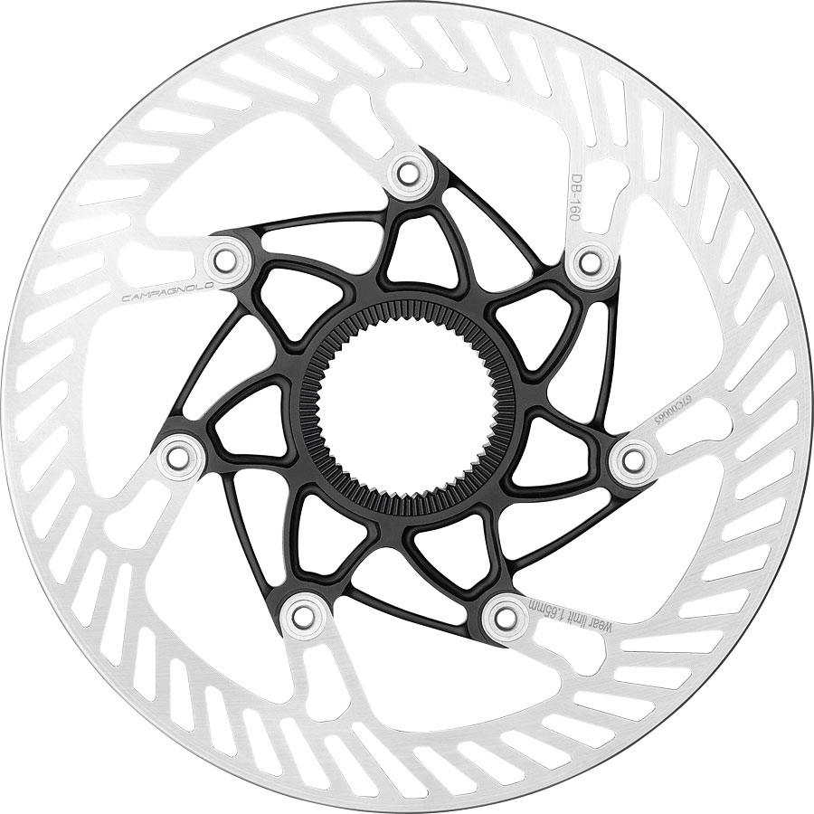 Campagnolo 03 Disc Brake Rotor - 160mm, Center Lock, Silver/Black






