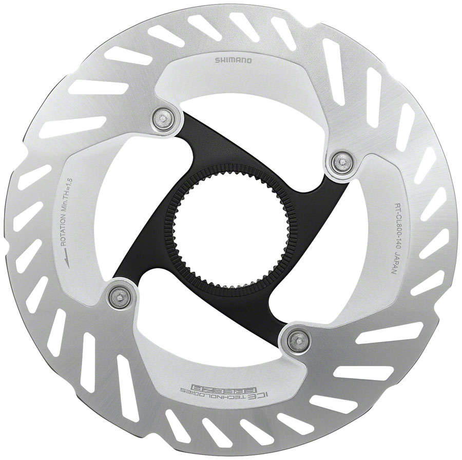 Shimano RT-CL800 SS Disc Brake Rotor - 140mm, Centerlock, Lockring Included 