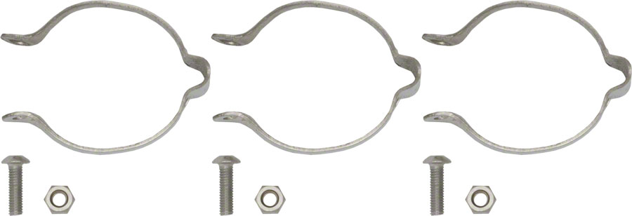 Problem Solvers 25.4 Stainless Clamp-on Cable Guides Set/3 