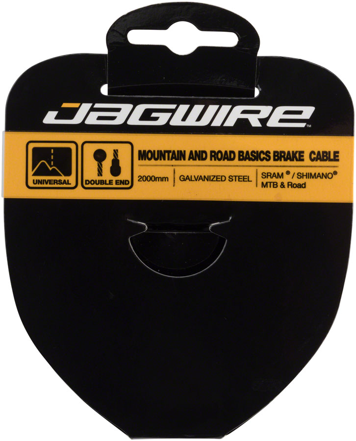 Jagwire Brake Cable Basics 1.6x2000mm Galvanized SRAM/Shimano MTB