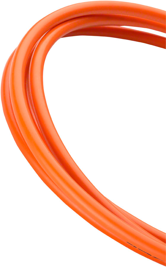 Jagwire 4mm Sport Derailleur Housing with Slick-Lube Liner 10M Roll, Orange 