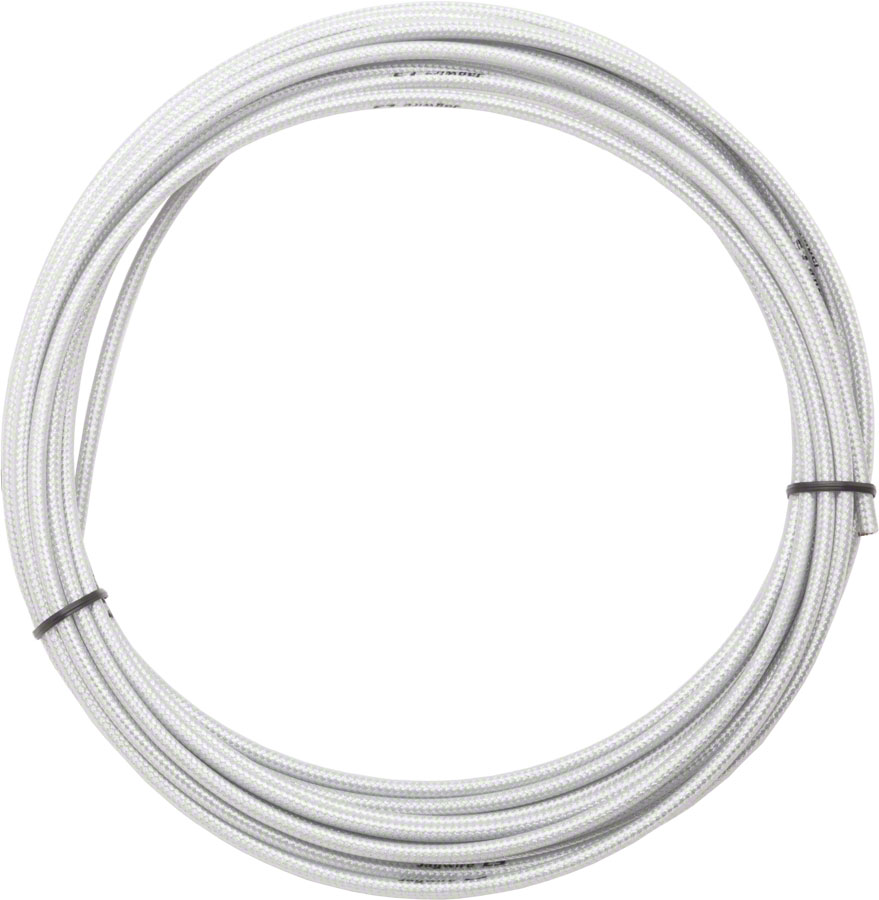 Jagwire 5mm Sport Brake Housing with Slick-Lube Liner 10M Roll, Sterling Silver 
