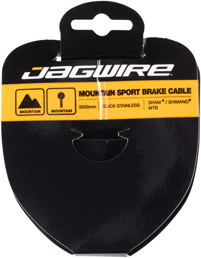 Jagwire Sport Brake Cable Slick Stainless 1.5x3500mm SRAM/Shimano Mountain Tandem 