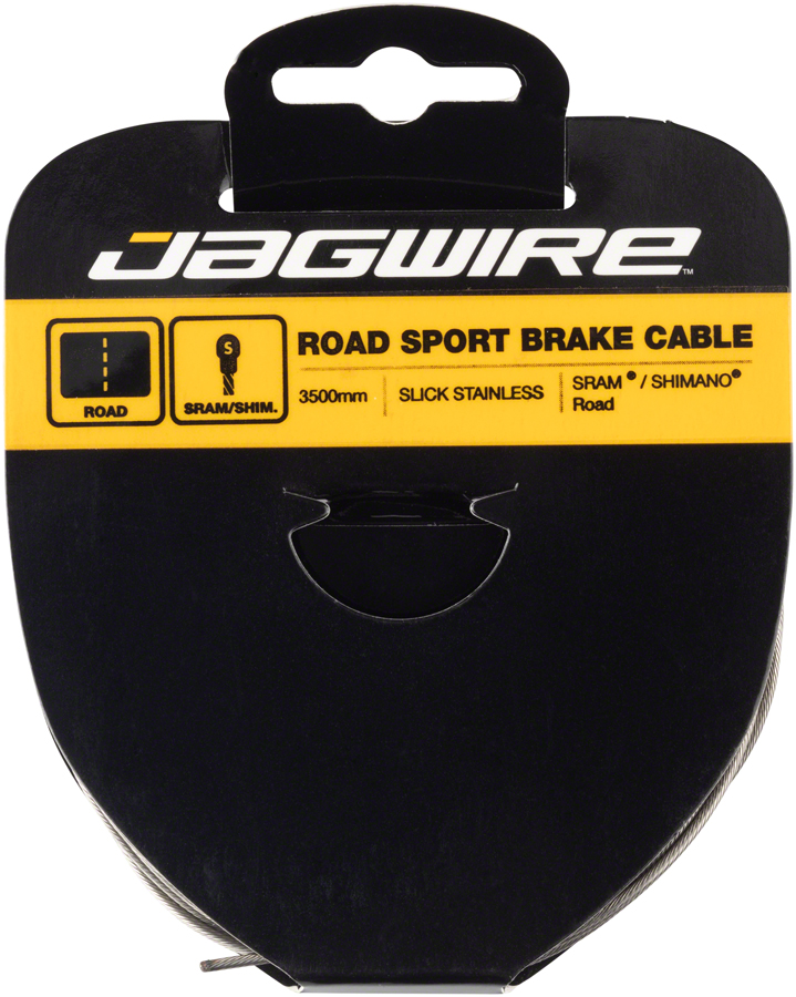 Jagwire Sport Brake Cable Slick Stainless 1.5x3500mm SRAM/Shimano Road Tandem 
