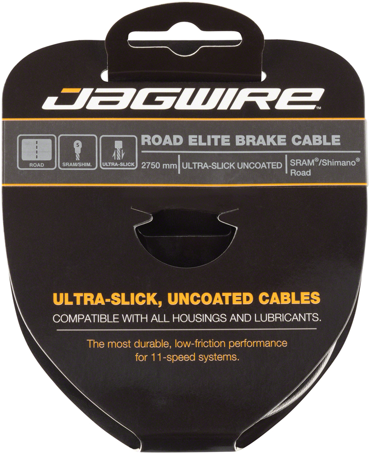 Jagwire Elite Ultra-Slick Stainless Brake Cable 1.5x2750mm SRAM/Shimano Road 