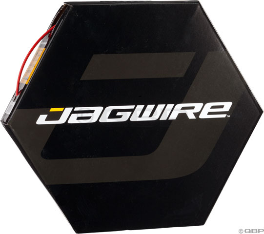 Jagwire 4mm LEX Shift Housing Red with Slick-Lube Liner 30 Meter Shop Roll