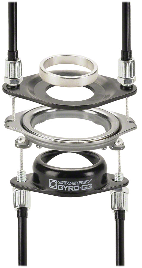 Odyssey Gyro G3 1-1/8" Detangler Black 