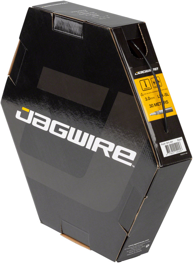 Jagwire 3mm Pro Dropper Housing - Slick-Lube Liner, 30M File Box, Black 