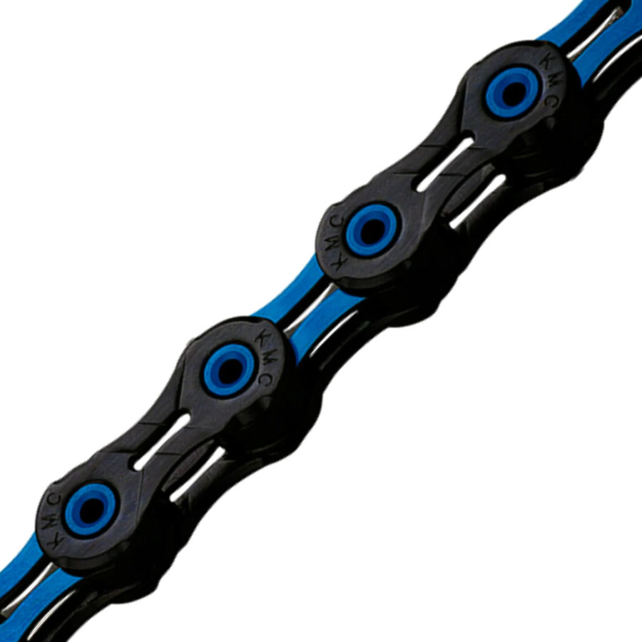 KMC DLC 10 Chain - 10-Speed, 116 Links, Black/Blue