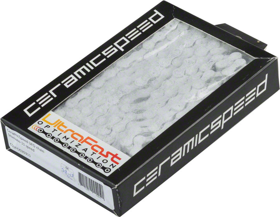 CeramicSpeed UFO Chain KMC 11Speed, 116 Links, Silver