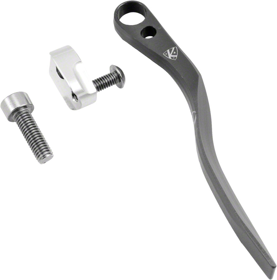 K-Edge Pro Road Chain Catcher - Braze-On, Gun Metal