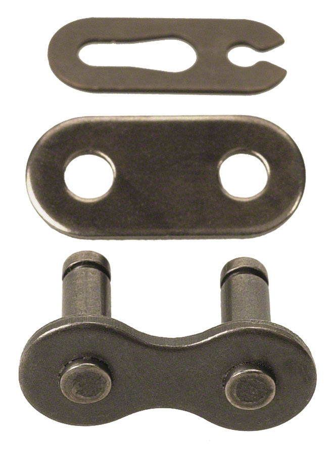 KMC 415H Master Link - Single Speed 1/2" x 3/16", Gray