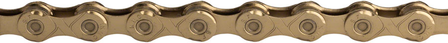 KMC X12 Chain - 12-Speed, 126 Links, Gold - Compatible with SHIMANO, SRAM