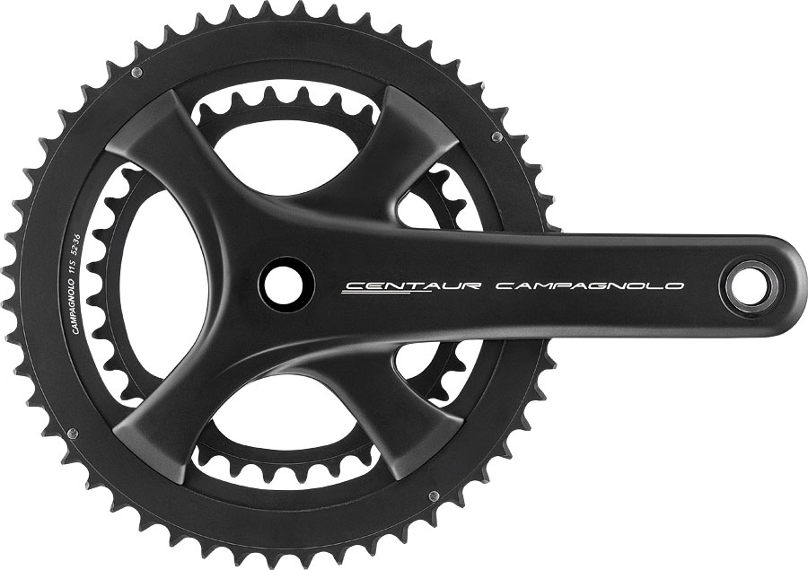 Campagnolo Centaur Crankset - 172.5mm, 11-Speed, 50/34t, 112/146 Asymmetric BCD, Campagnolo Ultra-Torque Spindle Interface, Black






