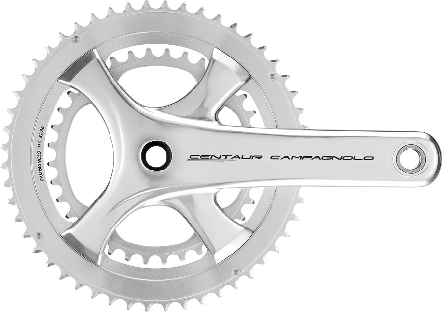 Campagnolo Centaur Crankset - 170mm, 11-Speed, 52/36t, 112/146 Asymmetric BCD, Campagnolo Ultra-Torque Spindle Interface, Silver






