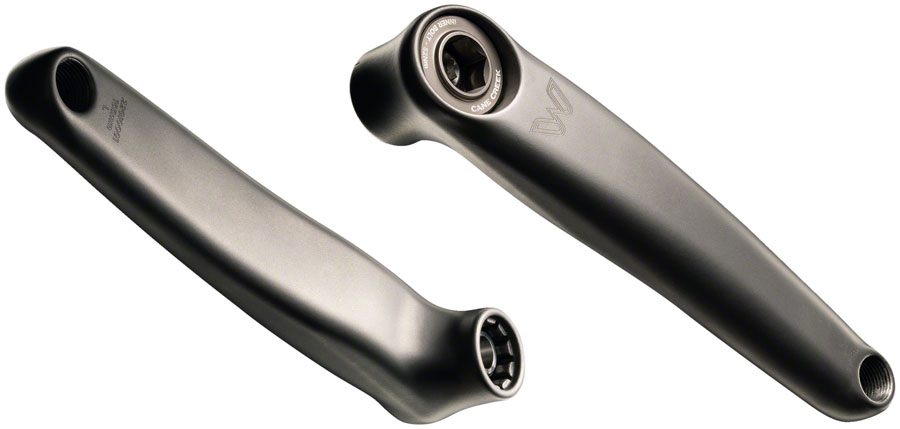 Cane Creek Electric Wings Ebike Crank Arm Set - Titanium, 165mm, ISIS Spindle, Fits Bosch, Brose, Fazua Ride 50, Panasonic, TQ, Yamaha 