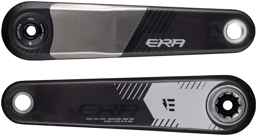 RaceFace ERA-E Ebike Crank Arm Set - 165mm, BG4 Spindle Interface, Carbon, Black 