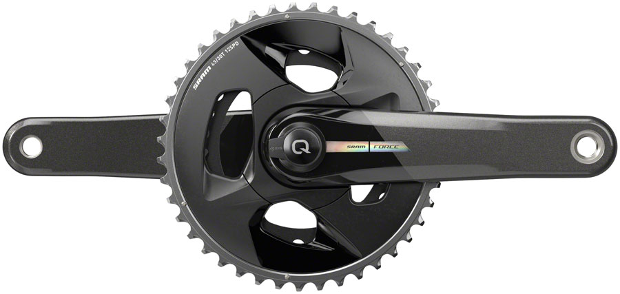 SRAM Force AXS Wide Power Meter Crankset - 165mm, 2x 12-Speed, 43/30t, 94 BCD, DUB Spindle Interface, Iridescent Gray, D2






