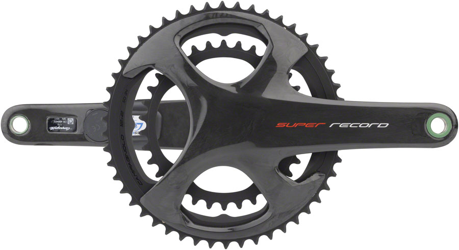 Campagnolo Super Record Crankset with Stages Power Meter - 175mm, 12-Speed, 50/34t, 112/146 Asymmetric BCD, Ul-Tq Interface, Carbon






