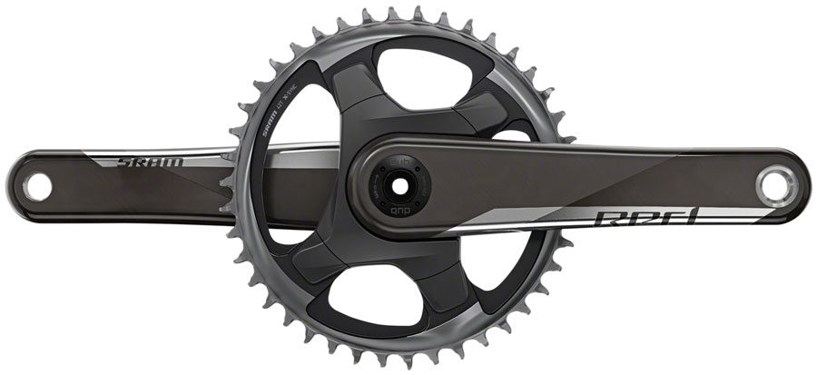 SRAM RED 1 AXS Crankset - 175mm, 12-Speed, 40t, 8-Bolt Direct Mount, DUB Spindle Interface, Natural Carbon, D1 