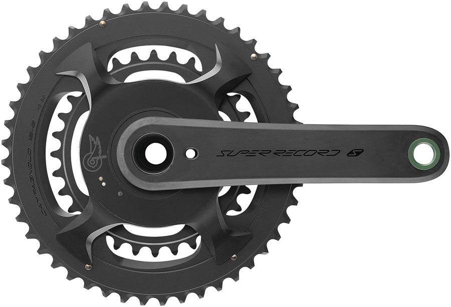 Campagnolo Super Record S Wireless Power Meter Crankset - 165mm, 12-Speed, 48/32t, Campy 121/88 Asym BCD, Ultra Torque Spindle, Carbon