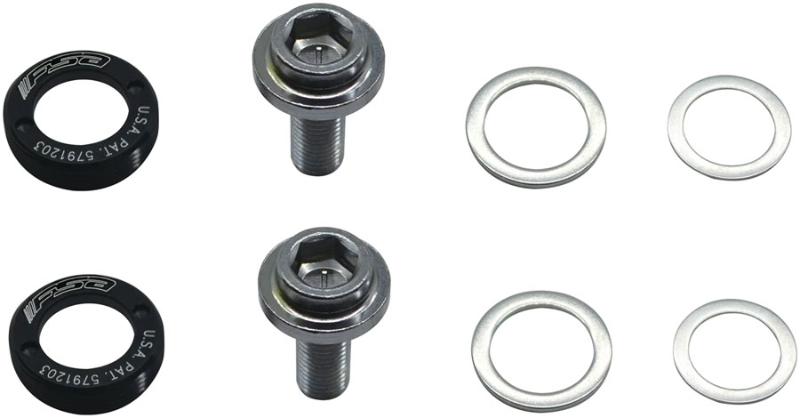 FSA Q-1 Self-Extracting Bolts, M8, Square Taper