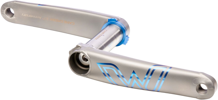 Cane Creek eeWings 30th Anniversary All-Road Titanium Crankset - 170mm, 8-Bolt Direct Mount, 30mm Spindle, Brushed Titanium