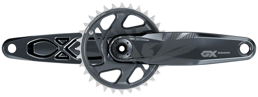 SRAM GX Eagle Boost Crankset - 170mm, 12-Speed, 32t, Direct Mount, DUB Spindle Interface, Lunar, 52mm Chainline






