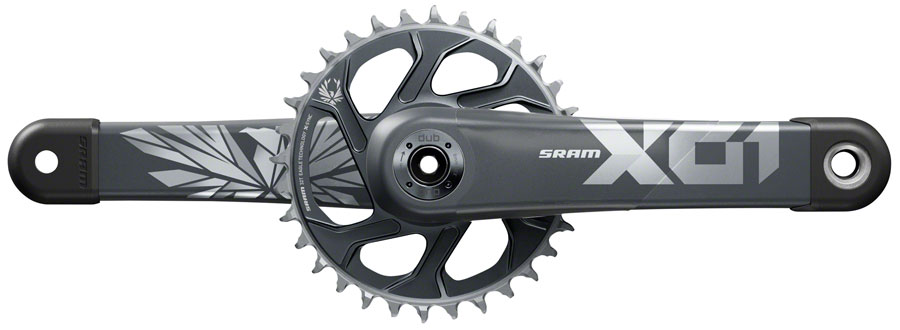 SRAM X01 Eagle SuperBoost+ Crankset - 170mm, 12-Speed, 32t, Direct Mount, DUB Spindle Interface, Lunar/Polar, C2






