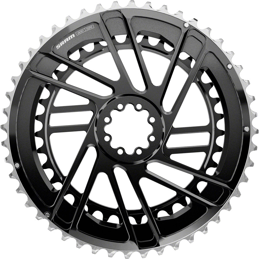 SRAM Force 2x Chainring Kit - 48/35t, 2x12-Speed, 8-Bolt, Direct Mount, Black, E1