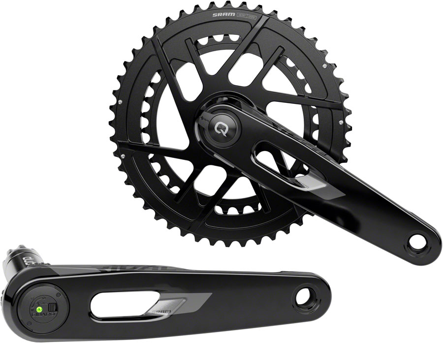 SRAM Rival AXS Power Meter Crankset - 170mm, 12-Speed, 48/35t, 8-Bolt Direct Mount, DUB PM Spindle, Black, E1
