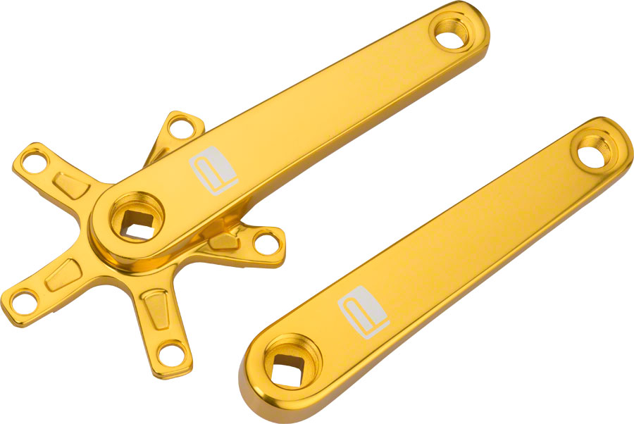 Promax SQ1 Square Taper JIS Cold Crank Arms 160mm Gold