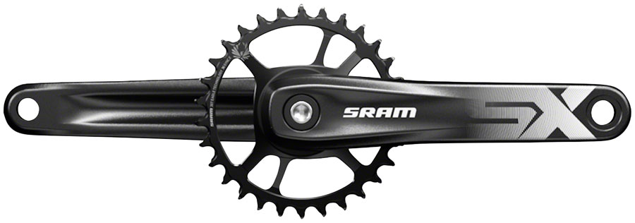 SRAM SX Eagle Crankset - 175mm, 12-Speed, 32t, Direct Mount, Power Spline Spindle Interface, Black, A1






