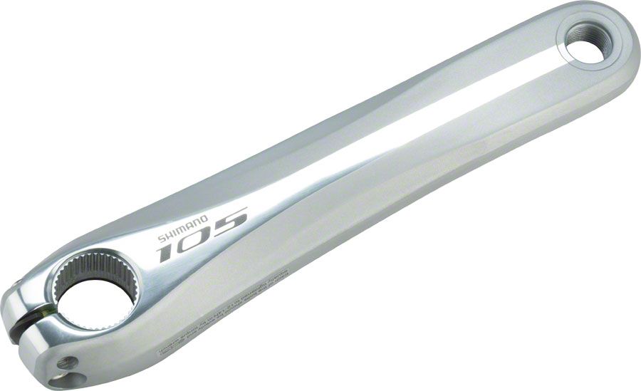 Shimano 105 Fc 5800 170mm Left Crank Arm Silver Bikeparts Com Shimano 105 Fc 5800 170mm Left Crank Arm Silver Bikeparts Com