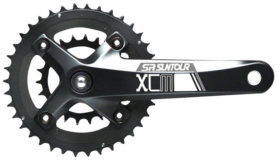 paars Niet ingewikkeld Decimale SR Suntour XCM-D Crankset - 175mm, 10-Speed, 36/22t, 104/64 BCD, Shimano  Octalink V2 Spindle Interface, Black | Bikeparts.Com