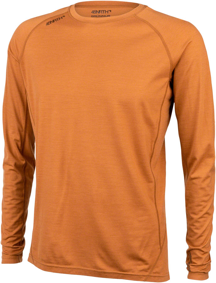 45NRTH Grunnur Wool Base Layer - Men's, Cedar Sunrise, Small 
