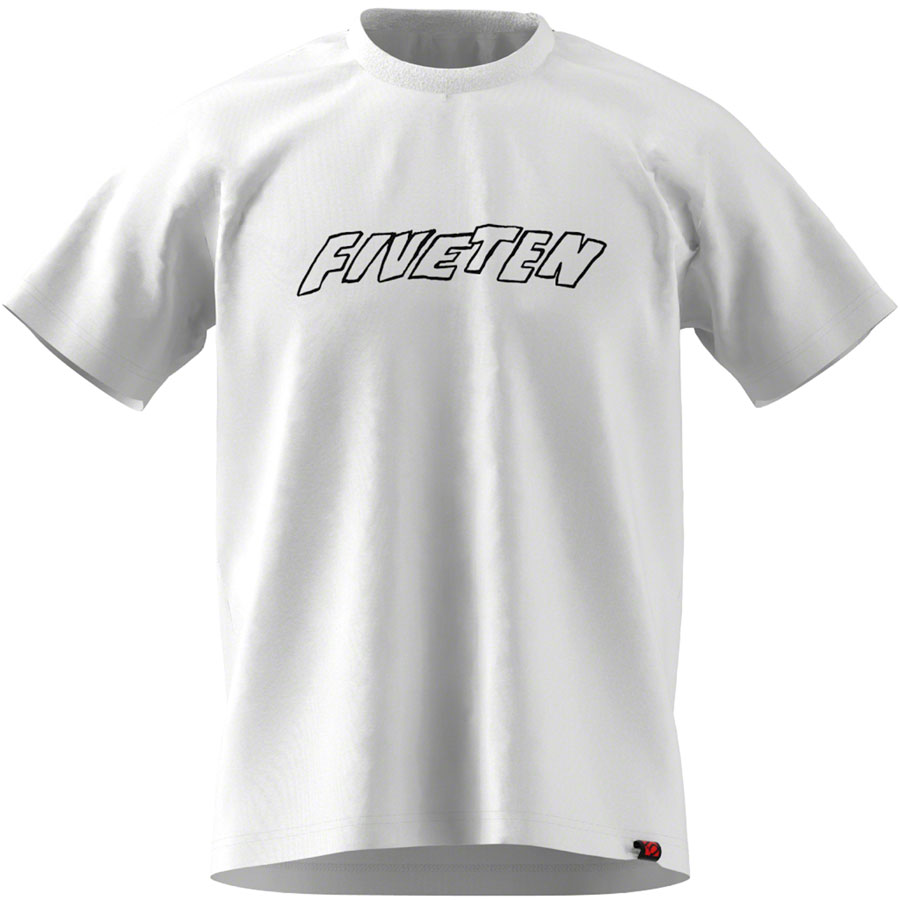 Five Ten Logo T-Shirt - White, Medium 