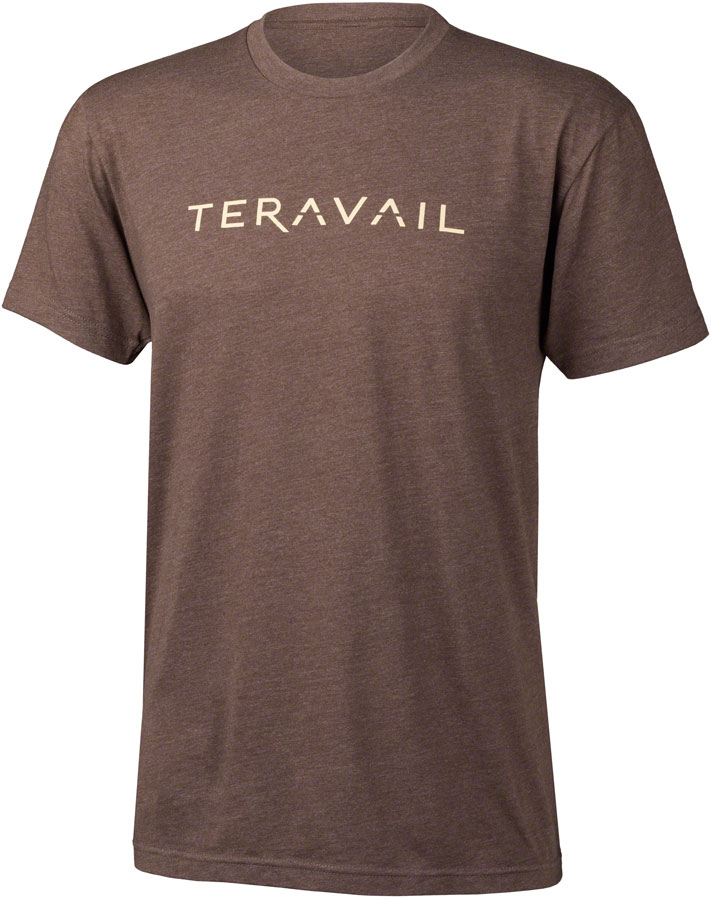 Teravail Logo Short Sleeve T-Shirt - Unisex, Espresso, Medium