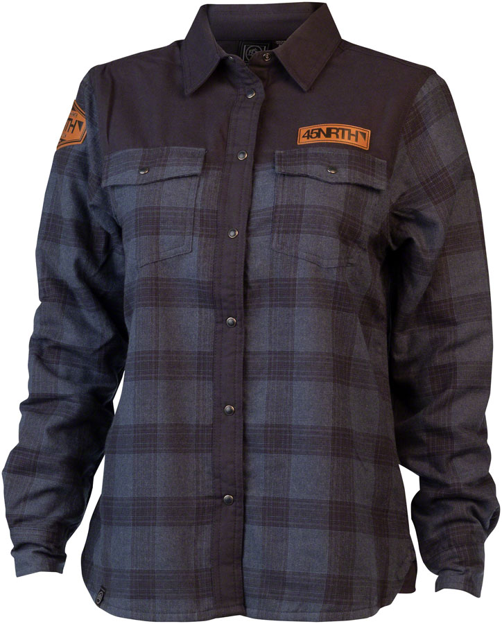 45NRTH 10th Anniversary Stormtech Logan - Women's, Navy Plaid, X-Large 