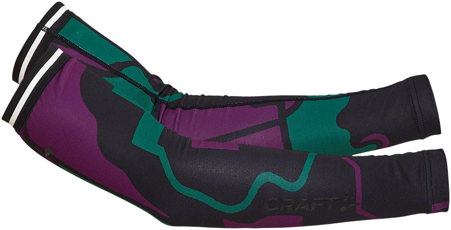 Craft ADV Bike Offroad Arm Warmer - Black/Multi, X-Large/2X-Large 
