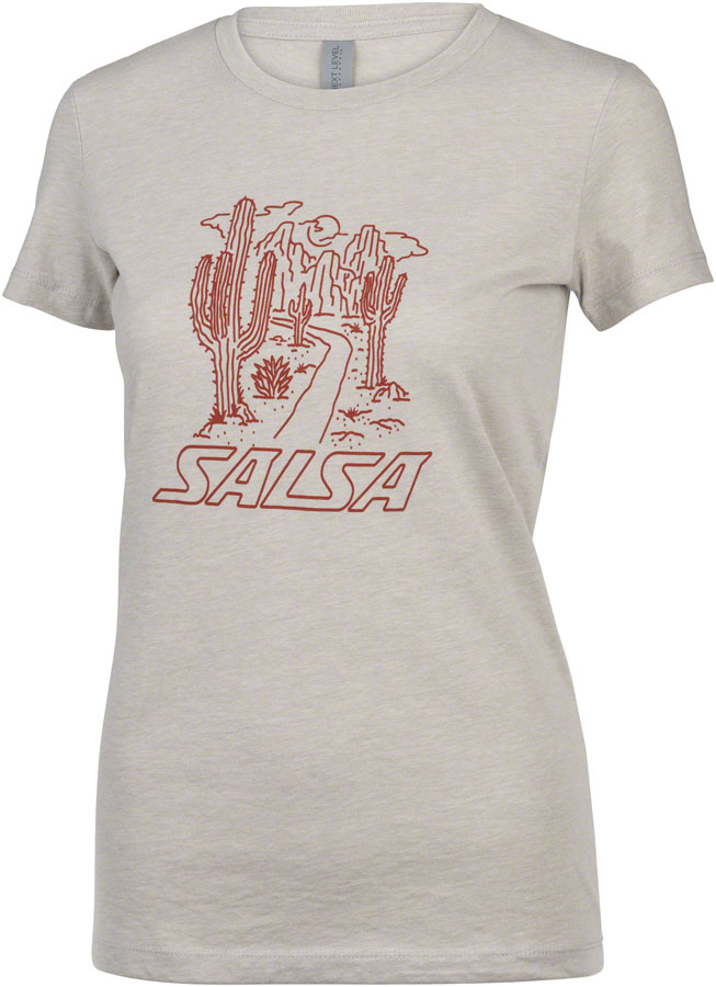 Salsa Women's Sky Island T-Shirt - Large, Natural 
