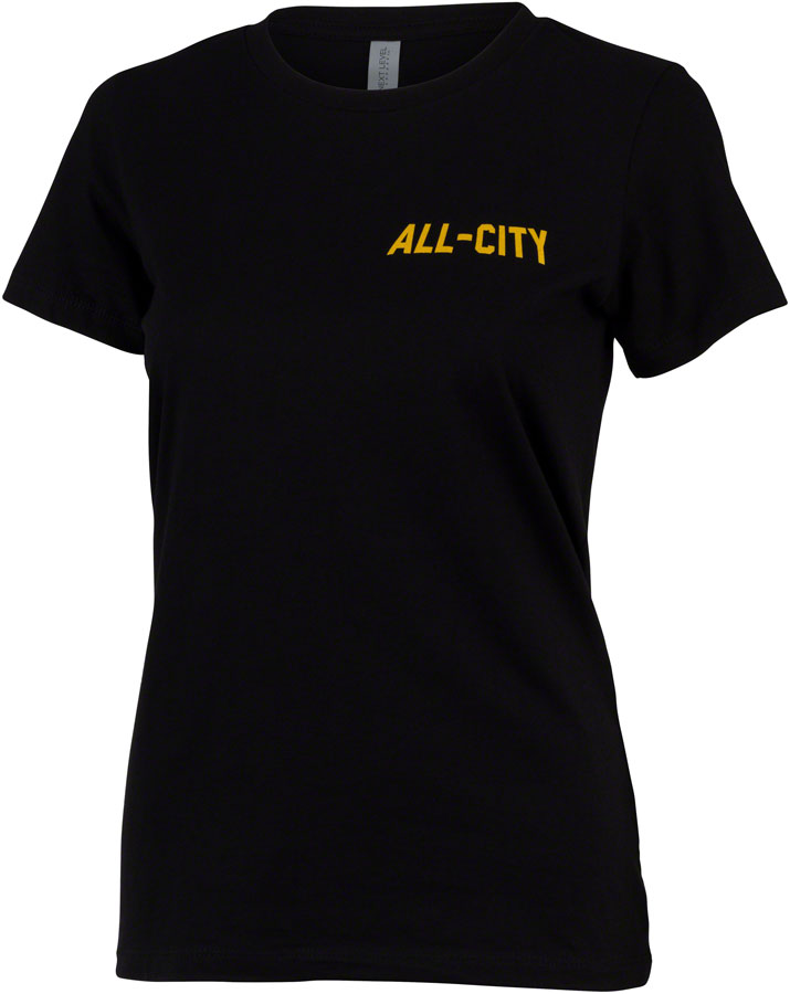 All-City Club Tropic Women's T-Shirt - Black, 2X-Large 