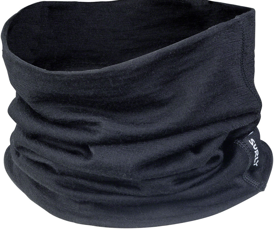 Surly Lightweight Neck Toob - Wool, Black, 150gm, One Size 
