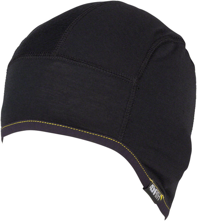 45NRTH 2024 Stavanger Lightweight Wool Cycling Cap - Black, Small /Medium