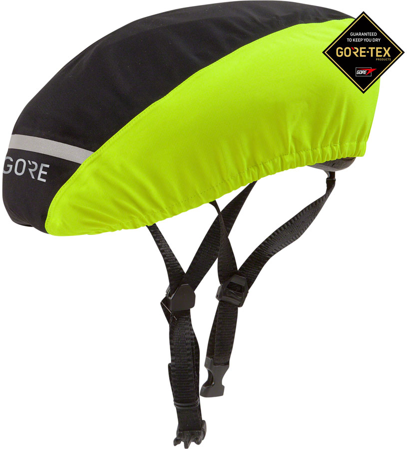 GORE C3 GORE-TEX Helmet Cover - Neon Yellow/Black, Medium