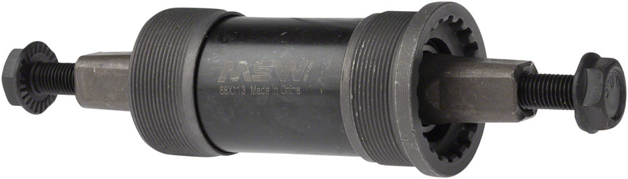 MSW ST100 Bottom Bracket - English, 68 x 113mm, Square Taper JIS