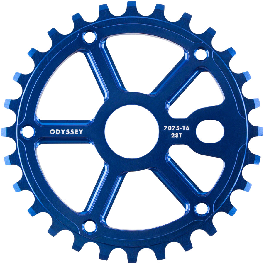 Odyssey Utility Pro Guard Sprocket - 28t, Anodized Blue