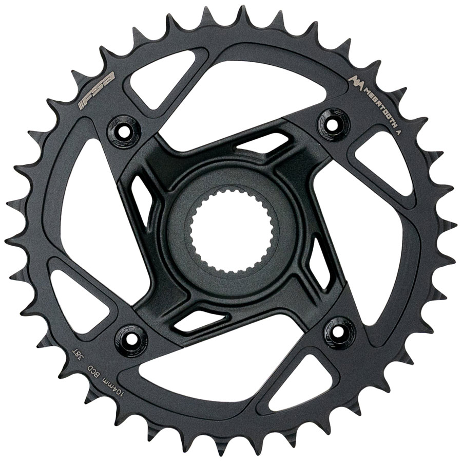 FSA Bosch Gen4 Chainring + Spider, 38T, 104BCD